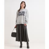 【S-LL】選べる4柄 グラフィックアソート裏毛スウェット | SHOO・LA・RUE | 詳細画像45 