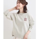 オフホワイト(103) | 【S-LL】選べる4柄 グラフィックアソート裏毛スウェット | SHOO・LA・RUE