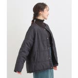 ノーカラーリバーシブル中綿ブルゾン | SHOO・LA・RUE | 詳細画像2