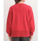 【洗濯機可 S LL】キーネックですっきり見え | SHOO・LA・RUE | 詳細画像15 