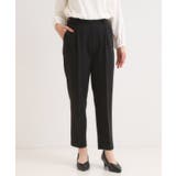 【洗濯機可/S-LL】美脚見え あったかテーパードパンツ | SHOO・LA・RUE | 詳細画像5 