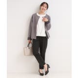 【洗濯機可/S-LL】美脚見え あったかテーパードパンツ | SHOO・LA・RUE | 詳細画像7 