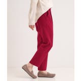 【洗濯機可/S-LL】美脚見え あったかテーパードパンツ | SHOO・LA・RUE | 詳細画像14 