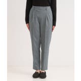 【洗濯機可/S-LL】美脚見え あったかテーパードパンツ | SHOO・LA・RUE | 詳細画像21 