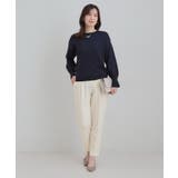 【洗濯機可/S-LL】美脚見え あったか裏起毛 テーパードパンツ | SHOO・LA・RUE | 詳細画像3 