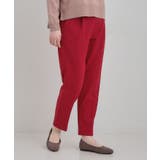 【洗濯機可/S-LL】美脚見え あったか裏起毛 テーパードパンツ | SHOO・LA・RUE | 詳細画像14 