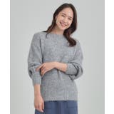 【洗濯機可/S-LL】上品にキラリと華やぐ スパンコールニット | SHOO・LA・RUE | 詳細画像10 