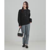 【洗濯機可/S-LL】上品にキラリと華やぐ スパンコールニット | SHOO・LA・RUE | 詳細画像8 