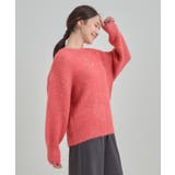 【洗濯機可/S-LL】上品にキラリと華やぐ スパンコールニット | SHOO・LA・RUE | 詳細画像15 