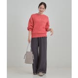 【洗濯機可/S-LL】上品にキラリと華やぐ スパンコールニット | SHOO・LA・RUE | 詳細画像16 