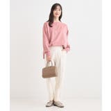 【S-LL】なめらかタッチが癖になる スエード調トップス | SHOO・LA・RUE | 詳細画像15