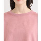 【S-LL】なめらかタッチが癖になる スエード調トップス | SHOO・LA・RUE | 詳細画像24