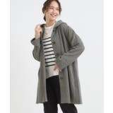 グレー(015) | 【高レビュー 春まで着られる】体型をカバーしながらスマートに魅せる ラインジャカ… | SHOO・LA・RUE
