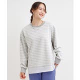 【S-LL/体型カバー】気負わず着られる ジャカード裾フェイクトップス | SHOO・LA・RUE | 詳細画像1