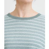 【S-LL/体型カバー】気負わず着られる ジャカード裾フェイクトップス | SHOO・LA・RUE | 詳細画像16