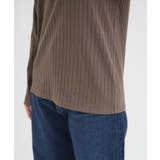 【S-LL】1枚でも、重ね着にも ワイドテレコ クルーネックインナー | SHOO・LA・RUE | 詳細画像18 