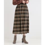 【S-LL/2WAY】取り外しのできる シャツ腰巻パーツつきチェック柄スカート | SHOO・LA・RUE | 詳細画像3