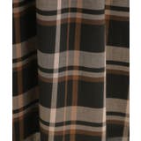 【S-LL/2WAY】取り外しのできる シャツ腰巻パーツつきチェック柄スカート | SHOO・LA・RUE | 詳細画像7