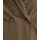 【S-LL/ひんやり】さらっとしたタッチが心地よい ダブルブレストジャケット | SHOO・LA・RUE | 詳細画像8