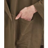 【S-LL/ひんやり】さらっとしたタッチが心地よい ダブルブレストジャケット | SHOO・LA・RUE | 詳細画像14