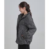 スタンドツイードブルゾン | SHOO・LA・RUE | 詳細画像6 