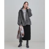 スタンドツイードブルゾン | SHOO・LA・RUE | 詳細画像7 