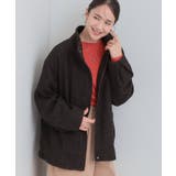 モカブラウン(442) | スタンドツイードブルゾン | SHOO・LA・RUE