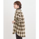 【S-LL】柔らかさが癖になる 起毛コットン オーバーサイズシャツ | SHOO・LA・RUE | 詳細画像6
