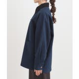 【S-LL】オーバーシルエットでこなれ感 襟コール カバーオール | SHOO・LA・RUE | 詳細画像10 