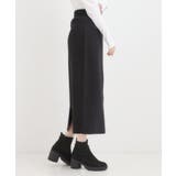 【毛玉レス/洗える】すっきり見えが叶う ナロースカート | SHOO・LA・RUE | 詳細画像2