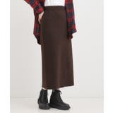 【毛玉レス/洗える】すっきり見えが叶う ナロースカート | SHOO・LA・RUE | 詳細画像6