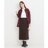 【毛玉レス/洗える】すっきり見えが叶う ナロースカート | SHOO・LA・RUE | 詳細画像7