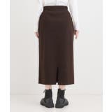 【毛玉レス/洗える】すっきり見えが叶う ナロースカート | SHOO・LA・RUE | 詳細画像11