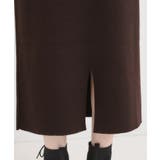 【毛玉レス/洗える】すっきり見えが叶う ナロースカート | SHOO・LA・RUE | 詳細画像14