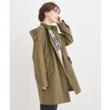 【S-LL/撥水】腰回りをカバーする ロングミリタリーアウター | SHOO・LA・RUE | 詳細画像6