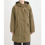 【S-LL/撥水】腰回りをカバーする ロングミリタリーアウター | SHOO・LA・RUE | 詳細画像9