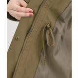 【S-LL/撥水】腰回りをカバーする ロングミリタリーアウター | SHOO・LA・RUE | 詳細画像17