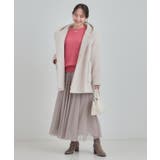 スライバーフーディーコート | SHOO・LA・RUE | 詳細画像4