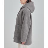 スライバーフーディーコート | SHOO・LA・RUE | 詳細画像11