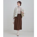 【あったか】ベイカー風スカート | SHOO・LA・RUE | 詳細画像11 