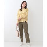 【洗える/美脚シルエット】綿ストレッチイージーテーパードパンツ | SHOO・LA・RUE | 詳細画像26 