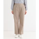 【洗える/S-3L】ストレッチで楽な穿き心地 綿イージーストレートパンツ | SHOO・LA・RUE | 詳細画像13