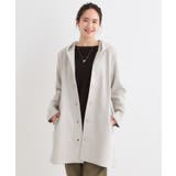 【S-LL】体型をカバーしながらスマートに魅せる ラインジャカードコーディガン | SHOO・LA・RUE | 詳細画像9 