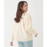 【洗える/S-LL】ドライタッチが心地よい 畦編みVネックカーディガン | SHOO・LA・RUE | 詳細画像10 