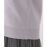 【洗える/S-LL】ドライタッチが心地よい 畦編みVネックカーディガン | SHOO・LA・RUE | 詳細画像22 