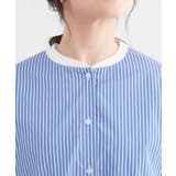 【洗える/S-LL】リブでこなれ感 ゆるっと着られる ロングシャツ | SHOO・LA・RUE | 詳細画像12 