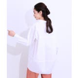 【洗える/S-LL】きれいに体型カバーが叶うチュニックシャツ | SHOO・LA・RUE | 詳細画像2 