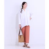 【洗える/S-LL】きれいに体型カバーが叶うチュニックシャツ | SHOO・LA・RUE | 詳細画像3 