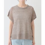 【S-LL/2点セット】大人ナチュラルな メッシュ編みニット+タンクトップ | SHOO・LA・RUE | 詳細画像13 