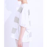 ふわりシルエットが新しい ワイドピッチボーダートップス | SHOO・LA・RUE | 詳細画像14